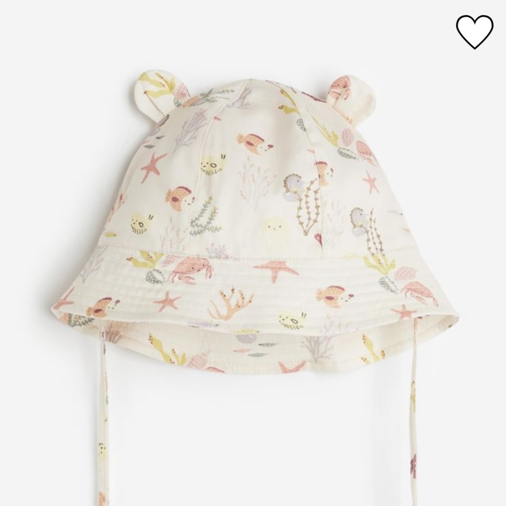H&M Baby Ear-detail Sun Hat